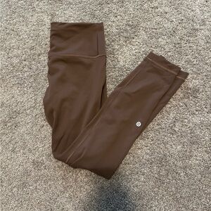 Lululemon wunder train 25” leggings